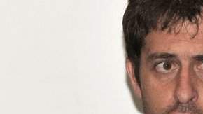 El  francés Roméo Langlois ofreció ayer una rueda de prensa.