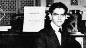 El poeta Federico García Lorca.
