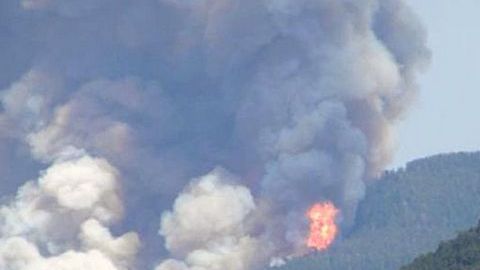 El humo ha alcanzado ciudades tan lejanas como Albuquerque y Santa Fe.