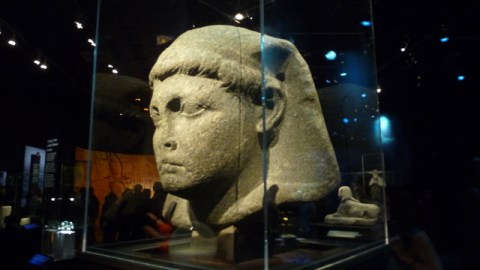 Cabeza de  Caesarion, hijo de la unión ilegítima de Cleopatra y Julio César.