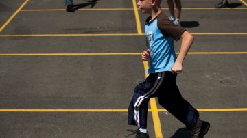 Matt Woodrum, de 11 años, estudia en la  Colonial Hills Elementary School de Ohio.