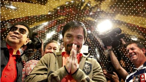 Pacquiao expondrá su corona welter de la OMB.