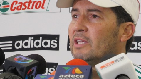 El entrenador del Tri José Manuel de la Torre.