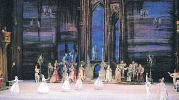 Escena de 'El lago de los cisnes' del Ballet Bolshoi, uno de los más prestigiosos del mundo.