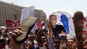Las manifestaciones no se limitan a El Cairo, también se convocaron en Suez y Alejandría.