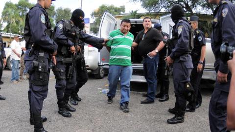 Marvin Gómez, uno de los detenidos.