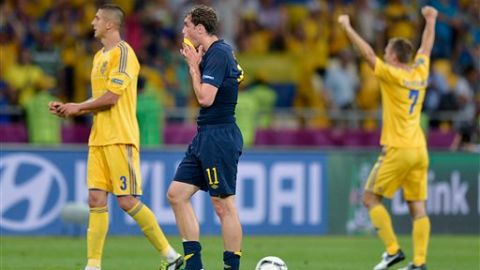 Los ucranianos sacaron la casta por los equipos anfitriones de esta Eurocopa