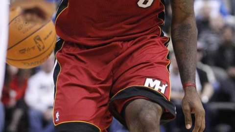 LeBron James a reivindicarse con la fanaticada de Miami.