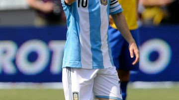 El astro Lionel Messi.