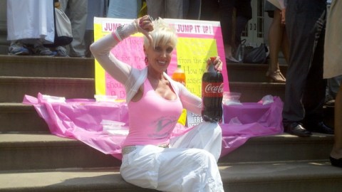 Kathy Dolgin, fundadora de Energy Up, se opone a las bebidas azucaradas.