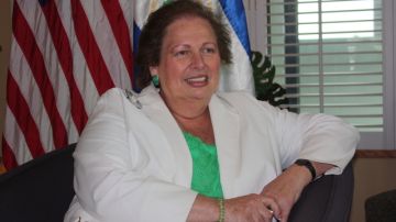 Mari Carmen Aponte, embajadora interina en El Salvador.