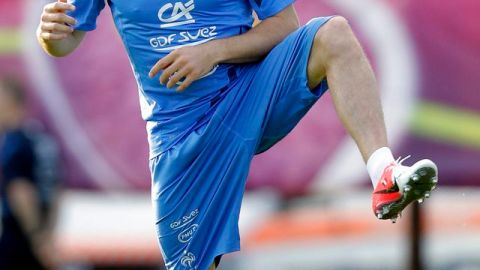 Frankc Ribery es la esperanza de gol del combinado francés.