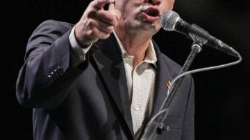 El dirigente opositor, el candidato Enrique Capriles.