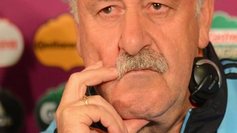 Vicente del Bosque, técnico de España.