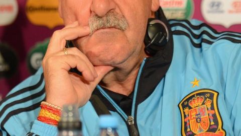 Vicente del Bosque, técnico de España.