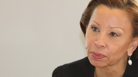 La congresista Nydia Velázquez sostuvo ayer una junta editorial con EL DIARIO.