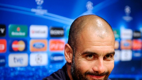 El entrenador Joseph Guardiola.
