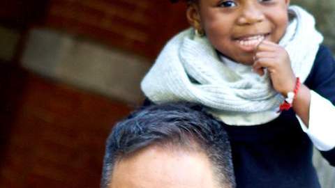 José Díaz y su hija Elisa.