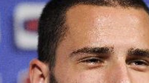 El defensa de la selección italiana de fútbol Leonardo Bonucci.