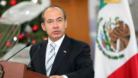 El presidente de México Felipe Calderón.
