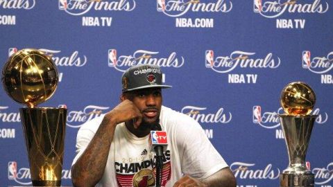 El presidente del equipo de Miami, Pat Riley, declaró que este título compra la libertad de James ya que no tendrá que preocuparse de ganar ningún título y se podrá centrar en crecer como jugador.