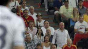 Xabi Alonso marcó de cabeza el 1-0 contra Francia durante el encuentro de cuartos de final de la Eurocopa 2012.