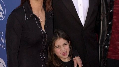 Los felices  abuelos  Estefan  con su hijo Nayib, en una foto de archivo.