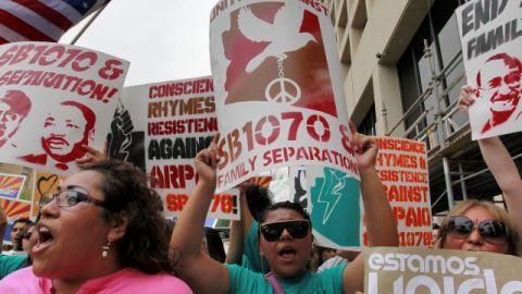 Se han llevado a cabo muchas demostraciones contra esta polémica ley.