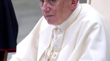 Benedicto XVI hizo un llamado de última hora a los cardenales.