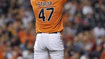El quisqueyano Pedro Strop se anotó su cuarta victoria de la temporada  al sacar el último out por Baltimore contra la novena de Washington.