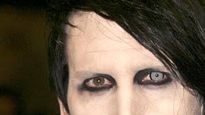 El cantante Marilyn Manson.