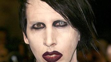 El cantante Marilyn Manson.