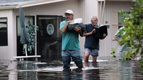 Se esperan acumulaciones de agua de lluvia de entre 10 y 20 pulgadas en gran parte del norte y centro del estado.