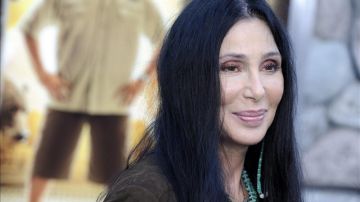 En la imagen, la actriz y cantante estadounidense Cher.