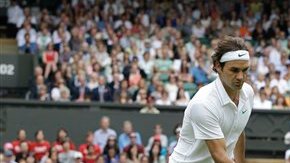 Roger Federer ganó en tres sets y sólo perdió seis juegos.