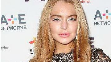 La actriz estadunidense Lindsay Lohan.