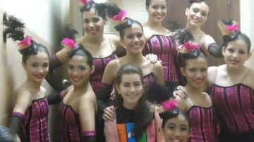 Las bailarinas de la Academia de Bellas Artes de Honduras esperan triunfar en NYC.
