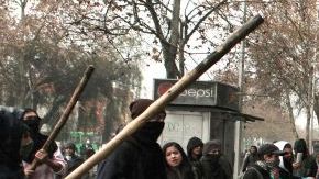 Alrededor de 250 estudiantes fueron arrestados.