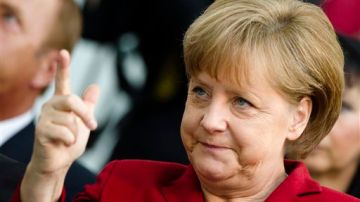 Merkel no tocó el tema de la mutualización de la deuda.