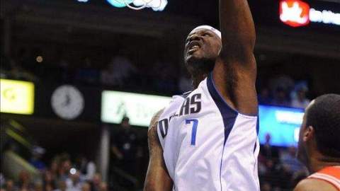 Imagen de archivo de Lamar Odom jugando para los Dallas Mavericks.