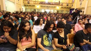 La iglesia de la Placita Olvera fue punto de reunión de cientos de jóvenes 'soñadores' y sus familias.