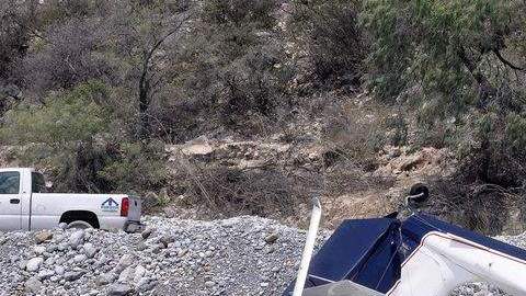 La avioneta de dos plazas tipo AirCam se impactó a unos 4.5 kilómetros de la entrada a la zona de La Huasteca.