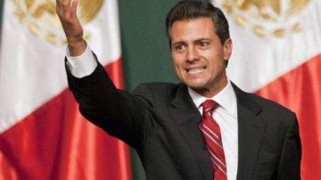 Enrique Peña Nieto, candidato del Partido Revolucionario Institucional (PRI).
