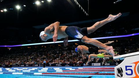 Michael Phelps, el 'Tiburón de Baltimore', poseedor de 14 oros olímpicos, no irá por marca de 8.