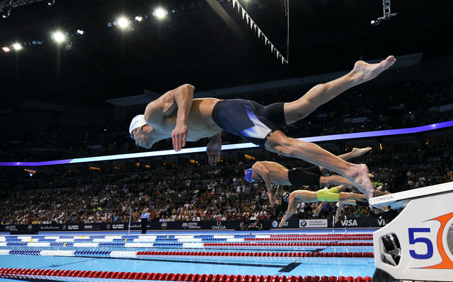 Michael Phelps, el 'Tiburón de Baltimore', poseedor de 14 oros olímpicos, no irá por marca de 8.