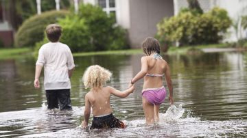 Inundaciones causadas por tormentas en Florida.