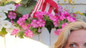 El candidato presidencial republicano Mitt Romney con su esposa Ann.