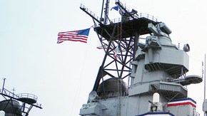 Cientos de personas participaron en la ceremonia del 4 de julio en San Pedro.