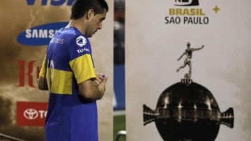El ídolo de Boca Juniors Juan Román Riquelme quedó afectado por la derrota en la final de la Copa Libertadores.