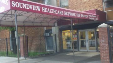 Vista exterior de la antigua clínica Soundview Healthcare Network en White Plains, que pronto ahora funcionará bajo el nombre de Stevenson Family Health Center.